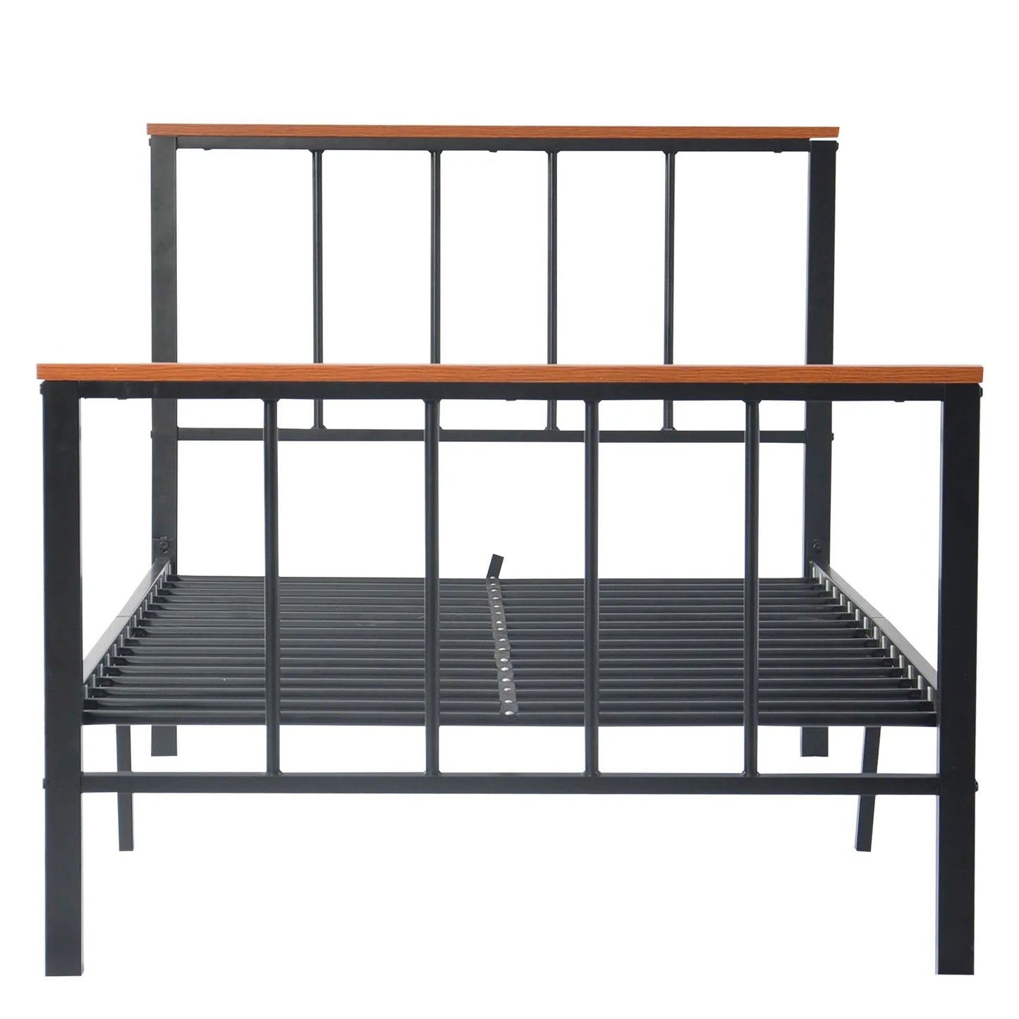 Metal Platform Bed frame with Headboard Twin