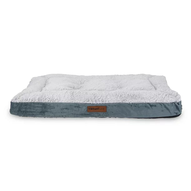 Pet Bed Pillow Gray in Large