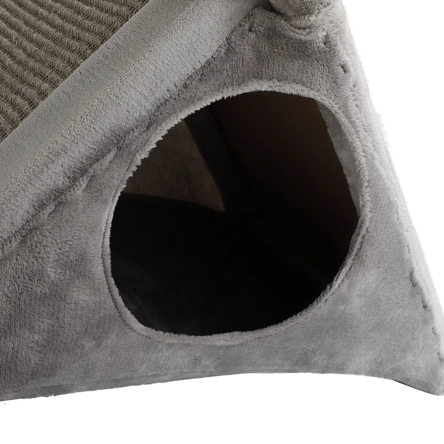 Pet Tower Tree Folding in 2 Tier Gray