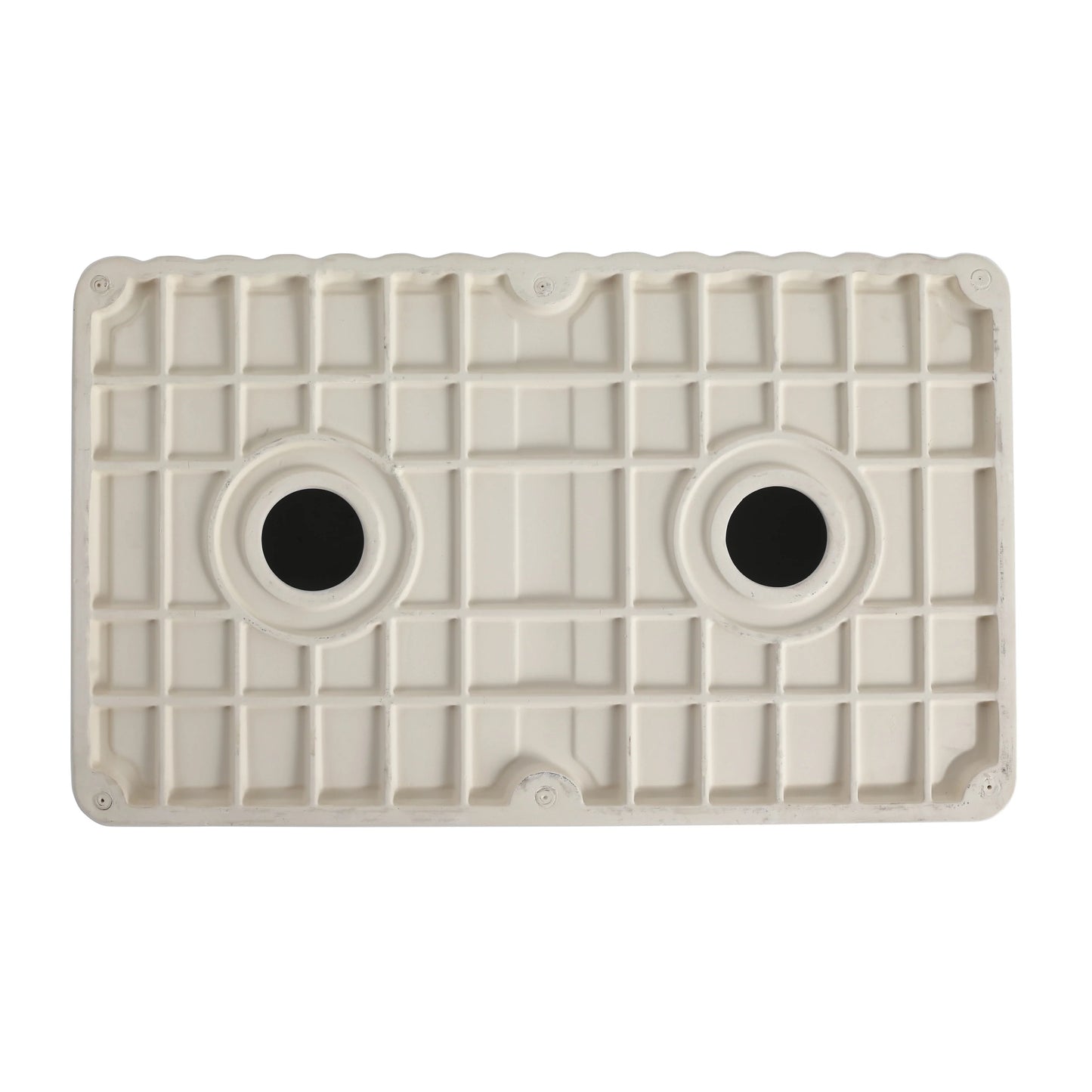 Kitchen Sink Farmhouse Ceramic Sink in 33x20 Inch Gloss White
