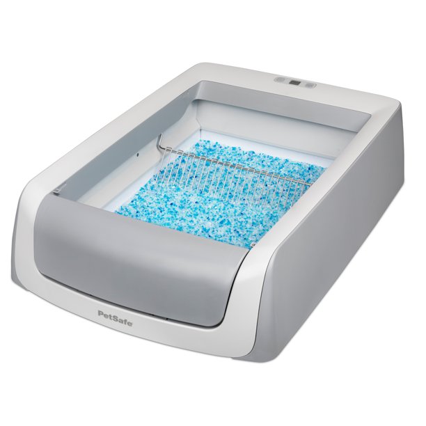 Pet Litter Box Disposable Tray in Gray