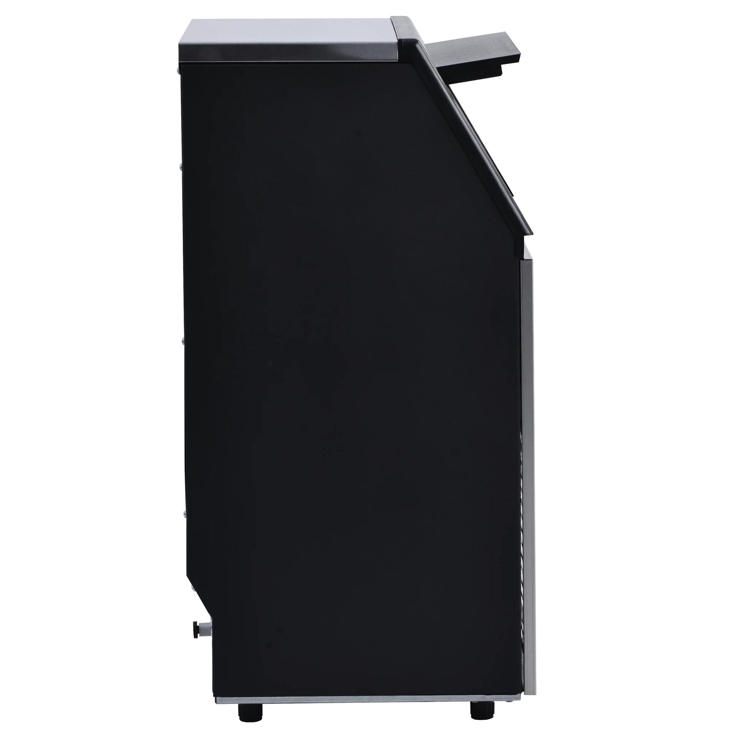 Freestanding Commercial Ice Maker Machine in Silver