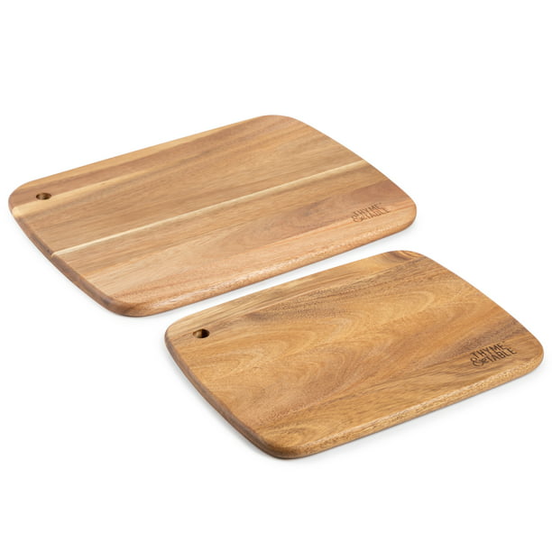 Acacia Wood Cutting Board 2 Pieces