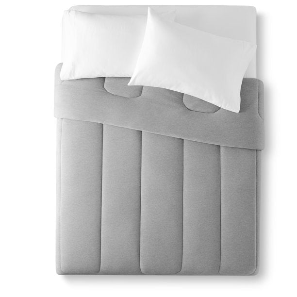 Jersey Knit Comforter Full or Queen in Gray