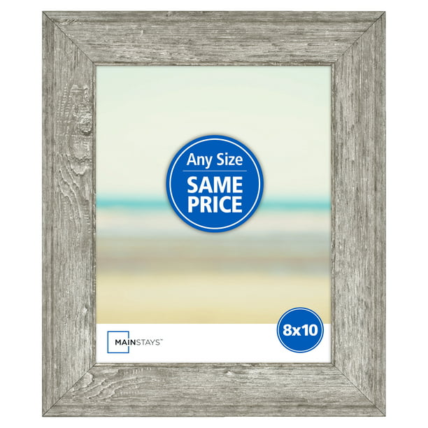 Frame Rustic Gray 8x10 Inches
