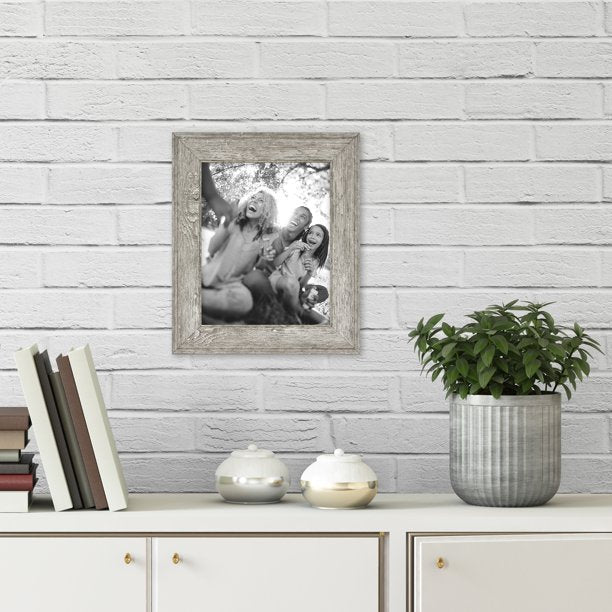 Frame Rustic Gray 8x10 Inches