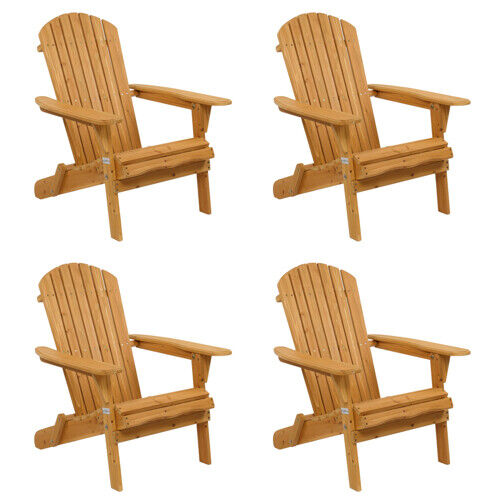 Adirondack Chair Folding 4 Pieces