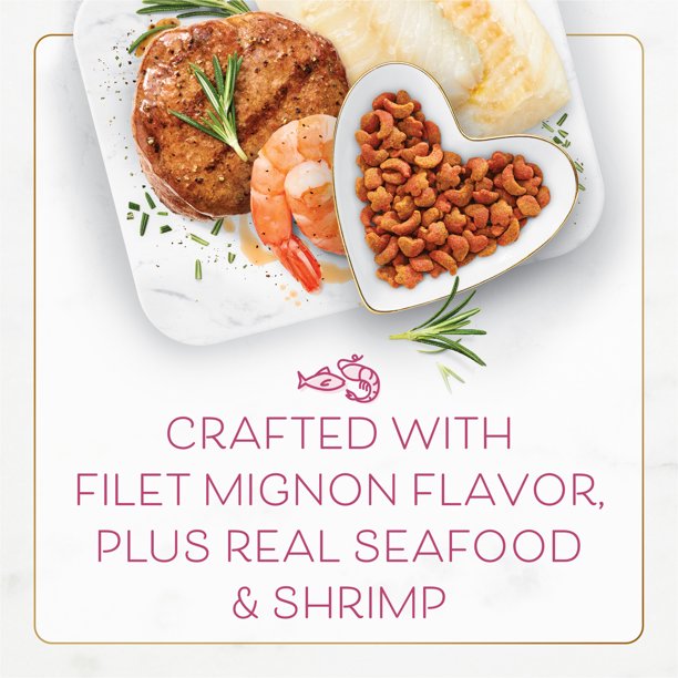 Pet Food Filet Mignon Flavor with Seafood Shrimp 3 lb