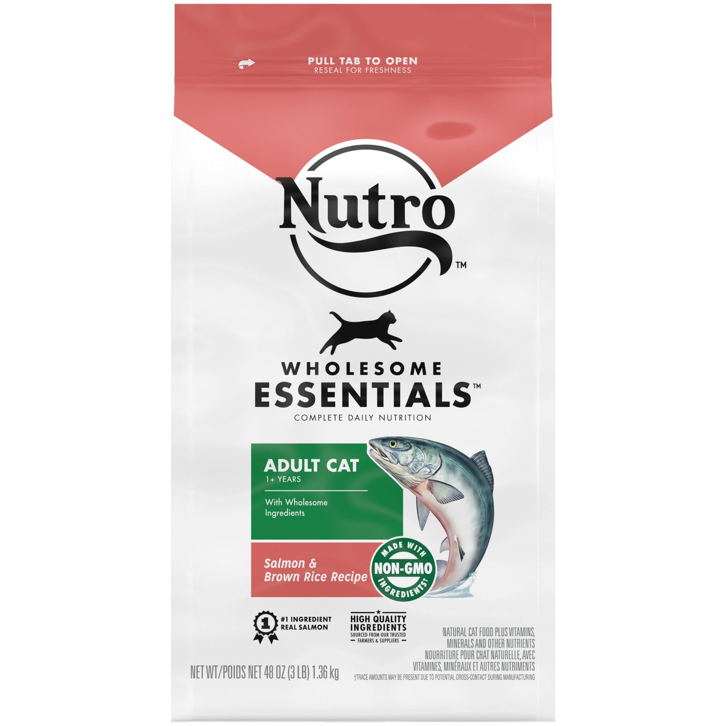 Pet Food Natural Salmon and Brown Rice