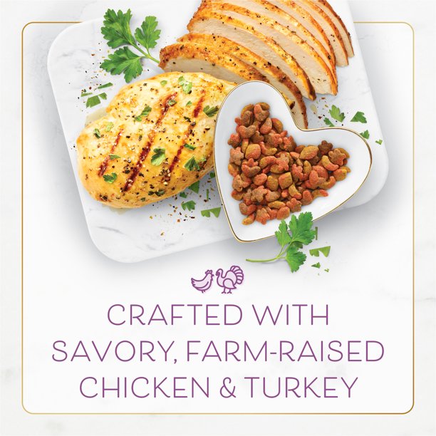 Food with Savory Chicken and Turkey in 3 Pound