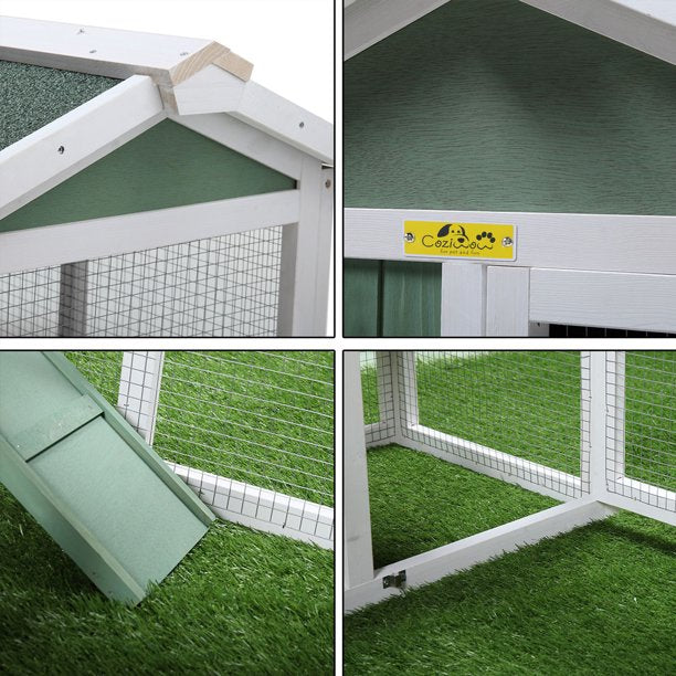 Pet Cage 58 Inches in Green
