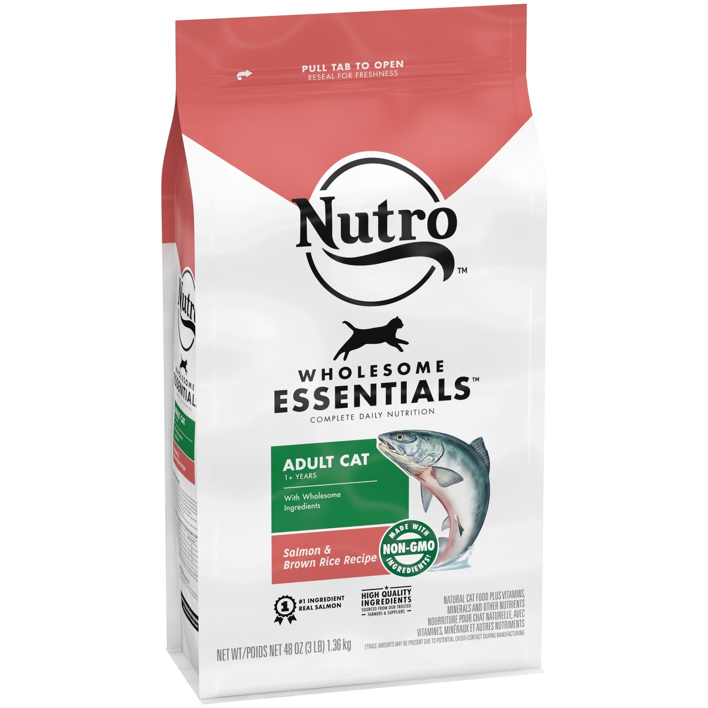 Pet Food Natural Salmon and Brown Rice