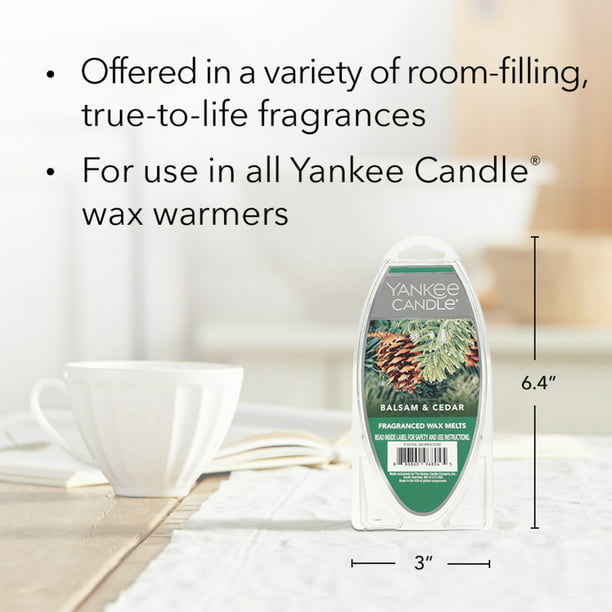 Balsam and Cedar Fragranced Wax Melts