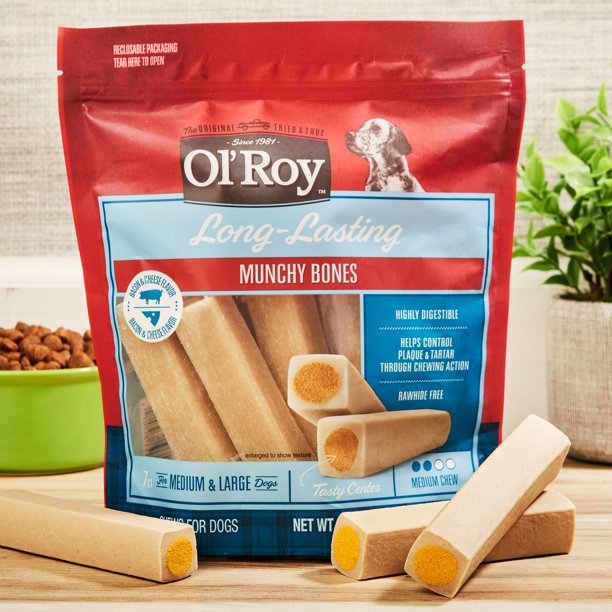 Bacon and Cheese Munchy Treats for Pets