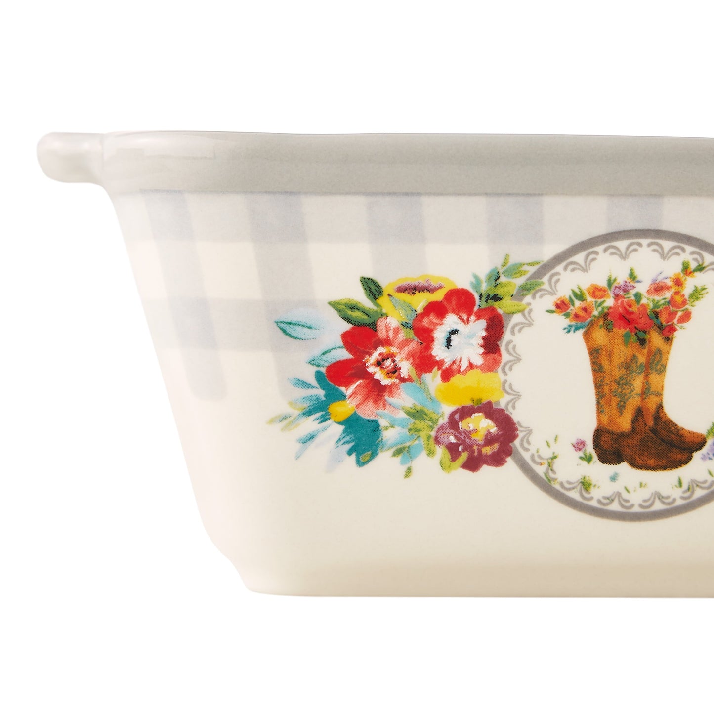 Ceramic Loaf Set 4 Pack in Sweet Romance Blossoms