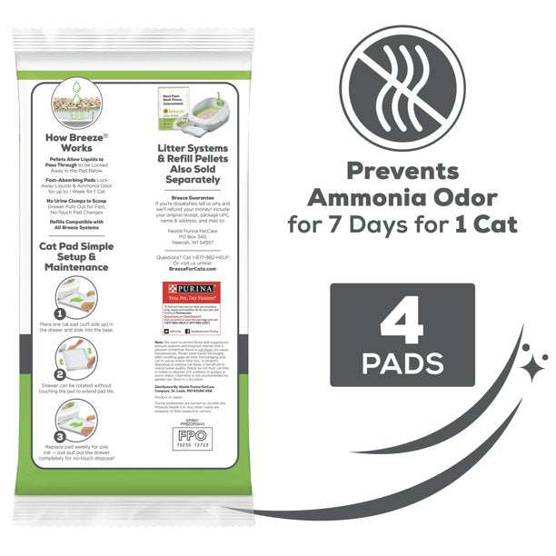 Tidy Pet Litter Pad Refill 4 Pads