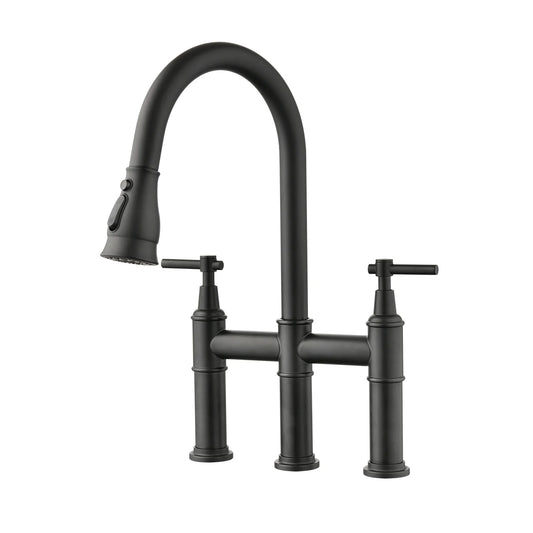 Kitchen Faucet With Pull Down Spray Head