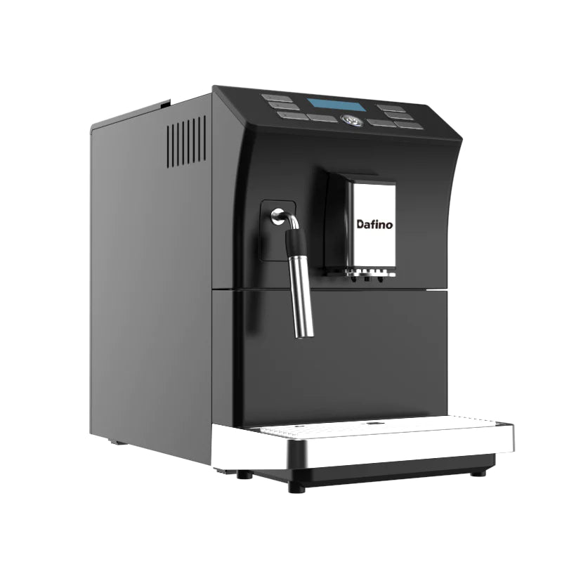 Automatic Espresso Machine with Milk Frother in Black