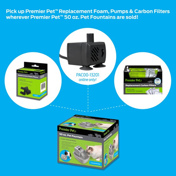 Pet Replacement Carbon Filters in Pack of 4