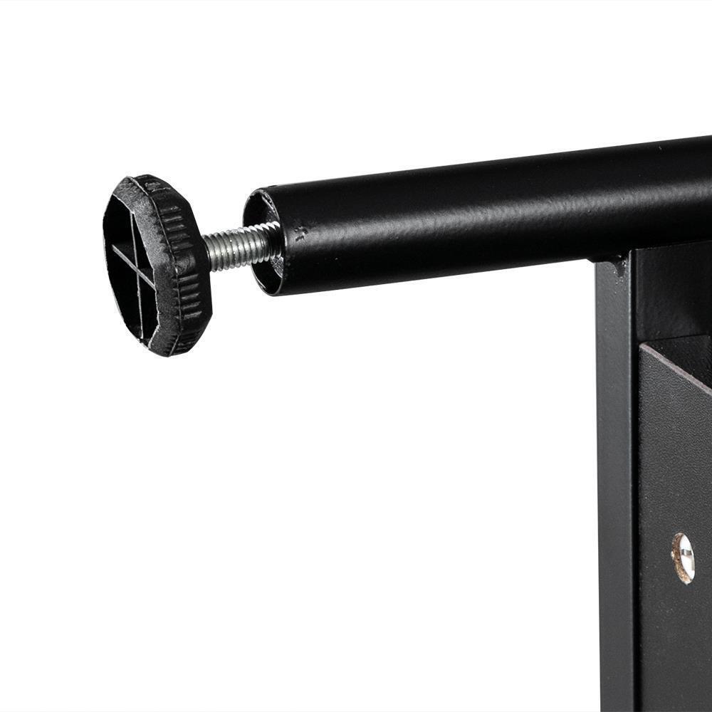 Computer Desk with Pullout Keyboard in Black - Vogue Homes