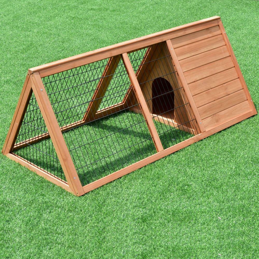Triangle Small Animal Hutch 50in - Pets R Family