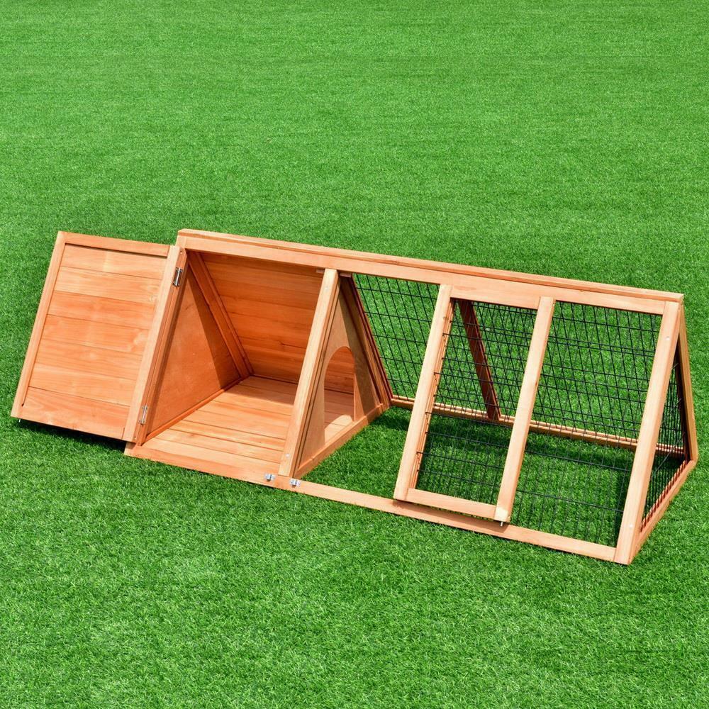 Triangle Small Animal Hutch 50in - Pets R Family