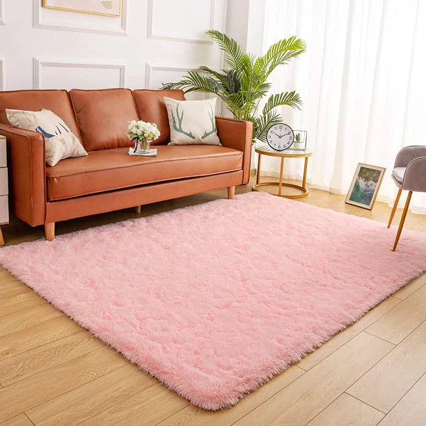 Area Rug Modern Rugs for Bedroom 2x3 Feet Pink