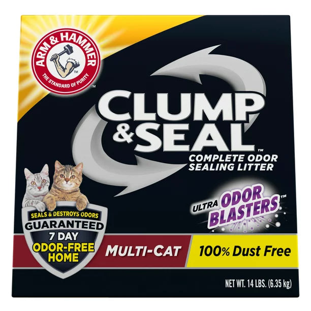 Clumping Pet Litter 14 Pounds in Multicolor