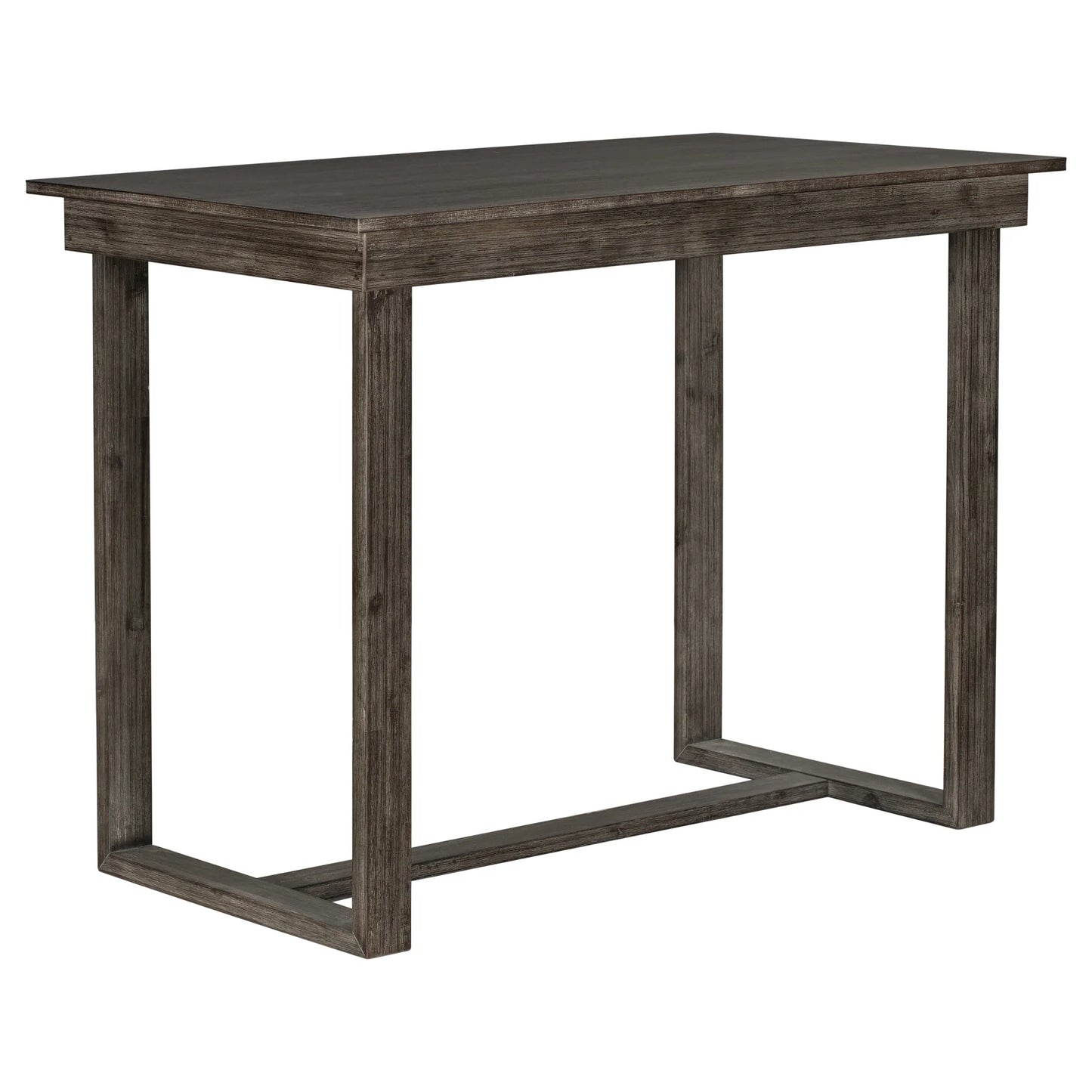 Dining Table Set with 4 Dining Chairs for Small Places in Gray
