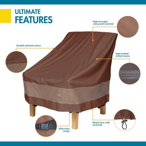 Patio Chair Cover 32x37x36 Inches