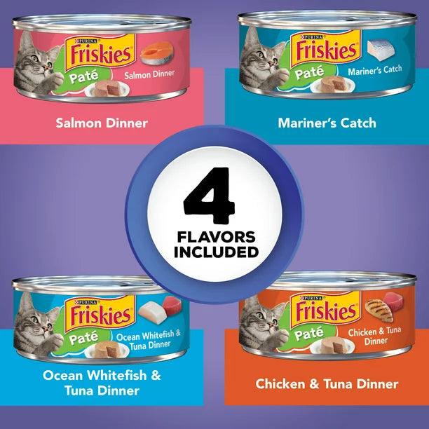 Friskies Pate Wet Pet Food in 40 Pack