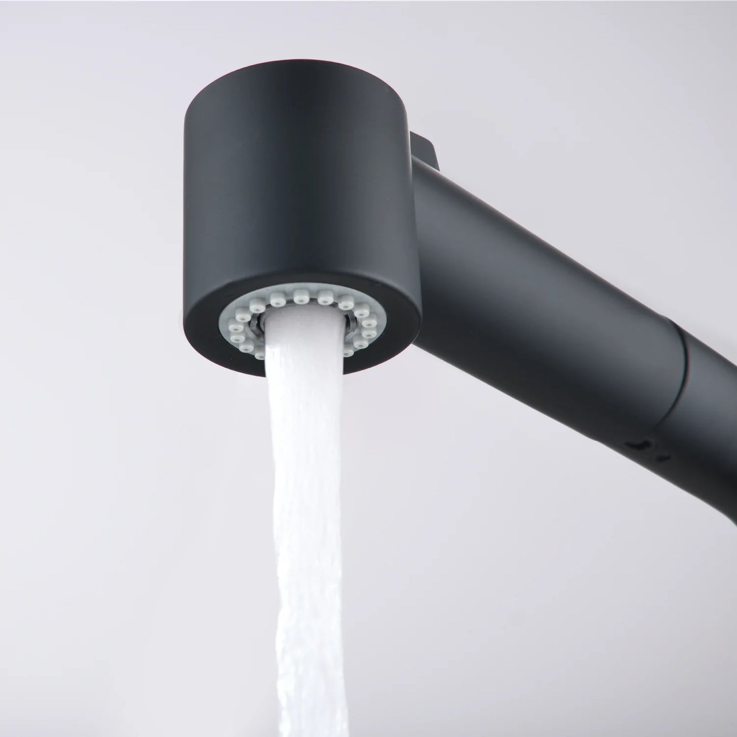 Kitchen Faucet Pull Out Single Handle in Matte Black
