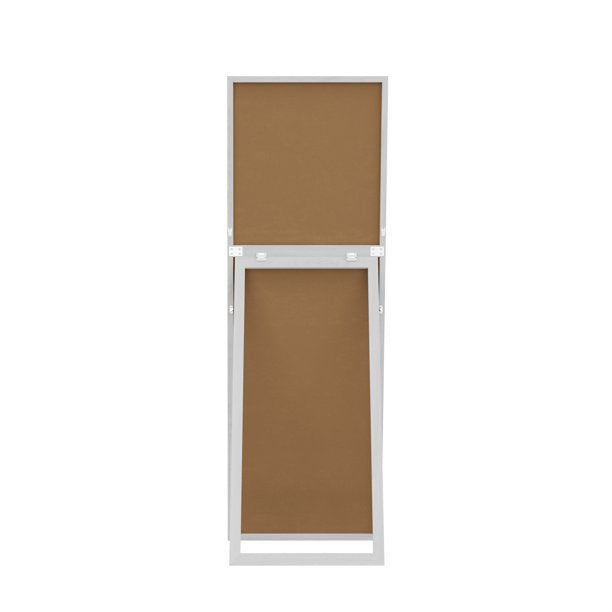 Full Length Mirror in 59x16 Inches White