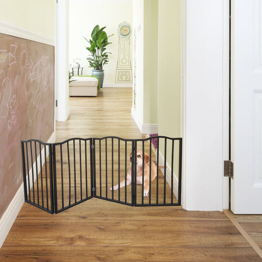 Pet Gate for Doorways in Brown