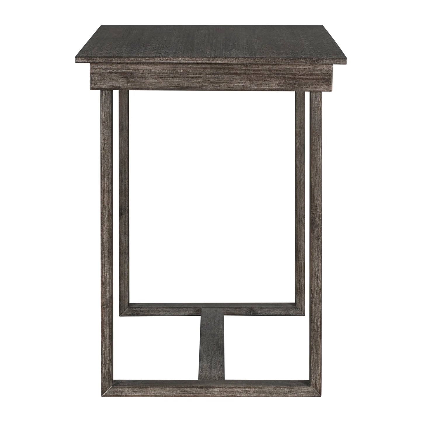 Dining Table Set with 4 Dining Chairs for Small Places in Gray