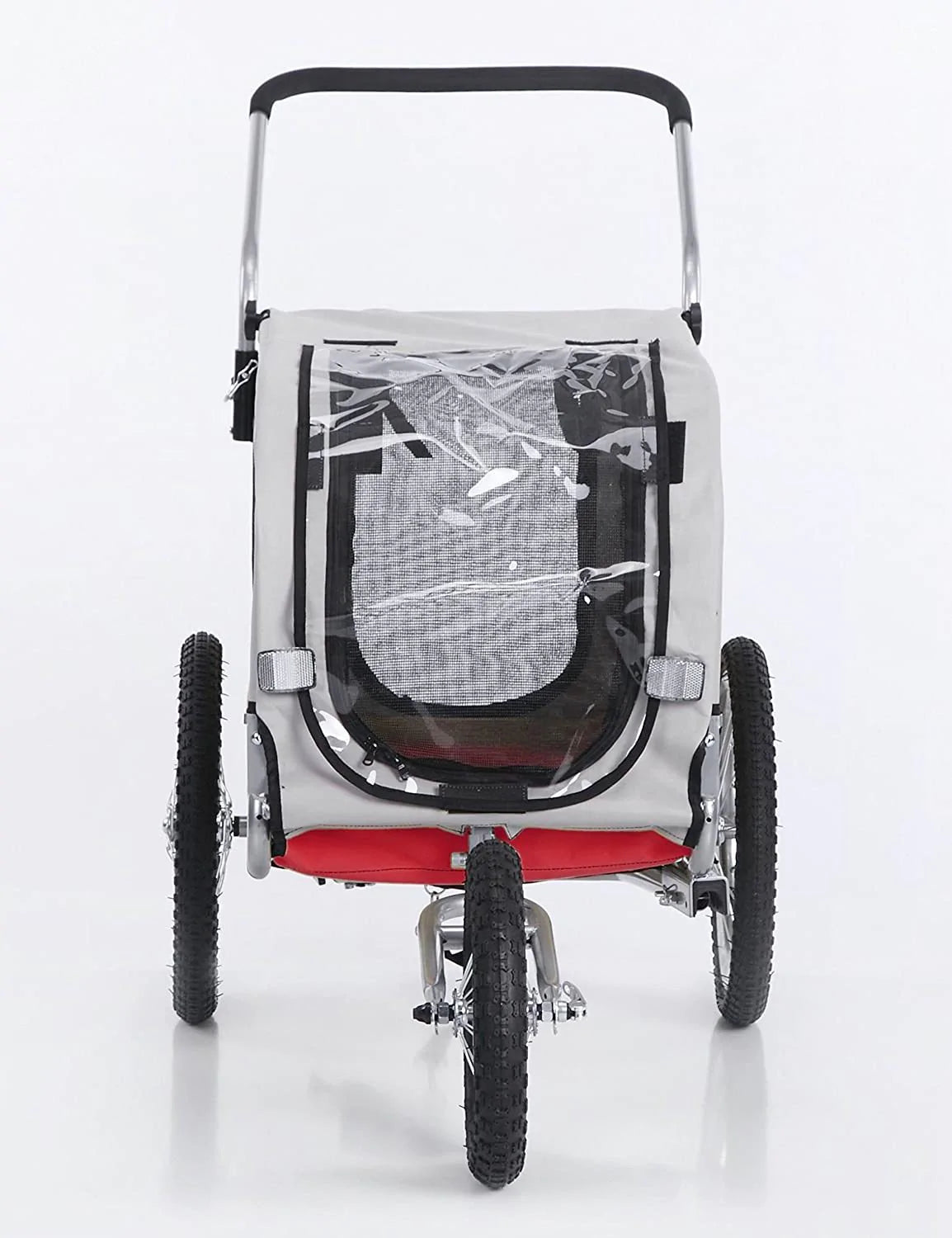 Pet Bicycle Trailer 2 in1 in Red