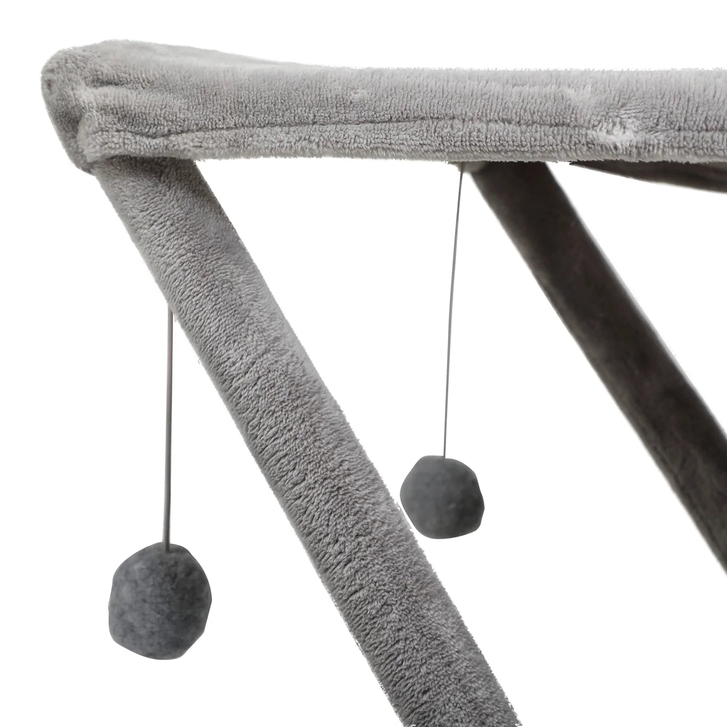 Pet Tower Tree Folding in 2 Tier Gray