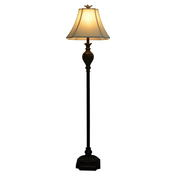 Roland Floor Lamp With 61 Inches Very Dark Brown Borden Finish