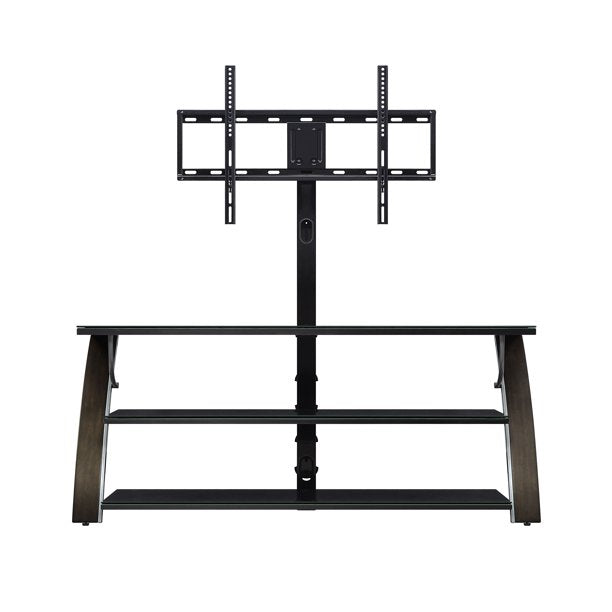 3in1 Flat Panel TV Stand for TVs up to 65inch Charcoal