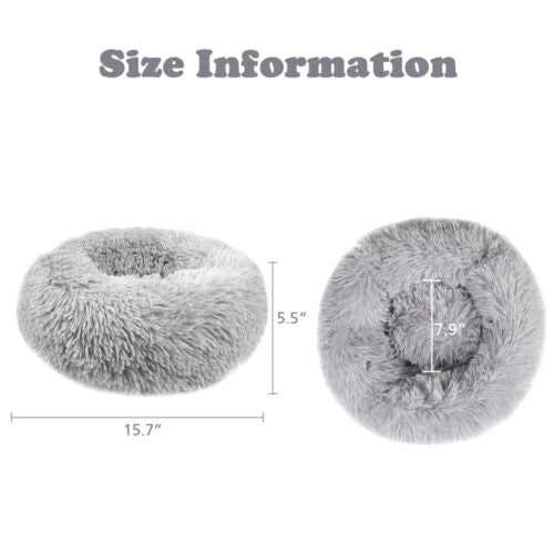 Donut Plush Pet Bed