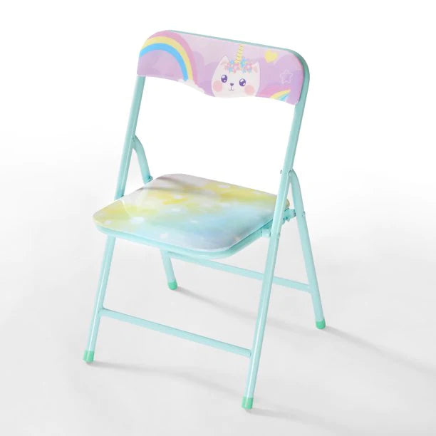 Caticorn Square Table And Chair Set Mint 24x24x20 Inches 3 Piece