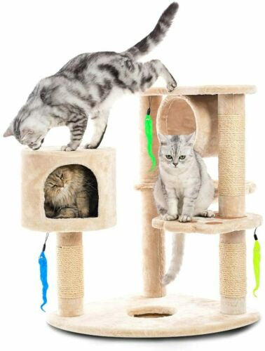 Feather Wand Interactive Pet Toy