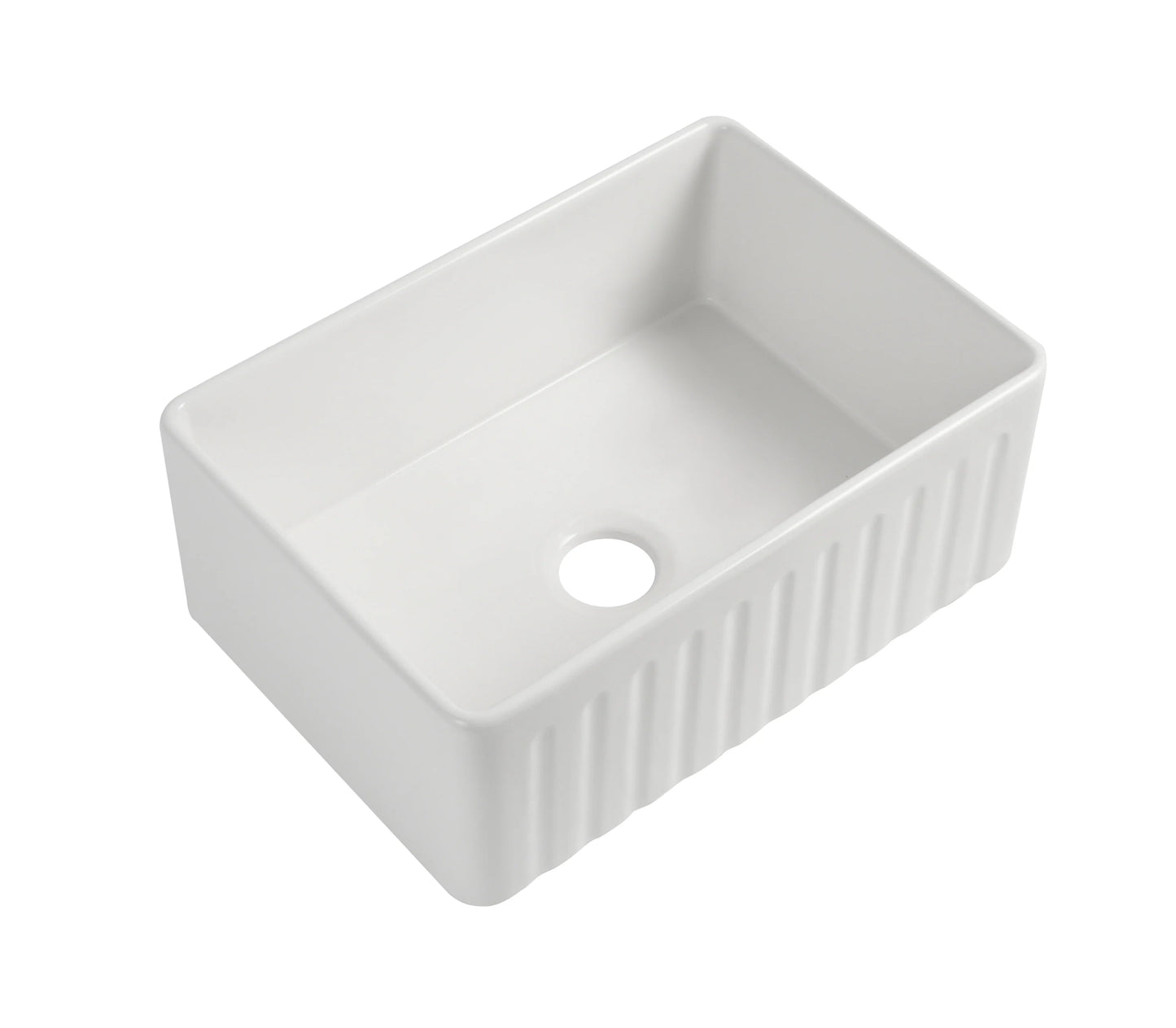Kitchen Sink with Grid and Strainer