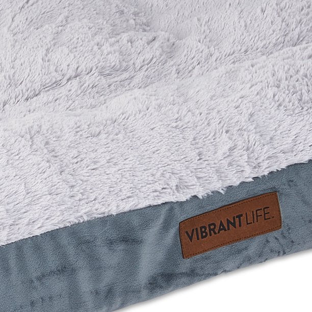 Pet Bed Pillow Gray in Large