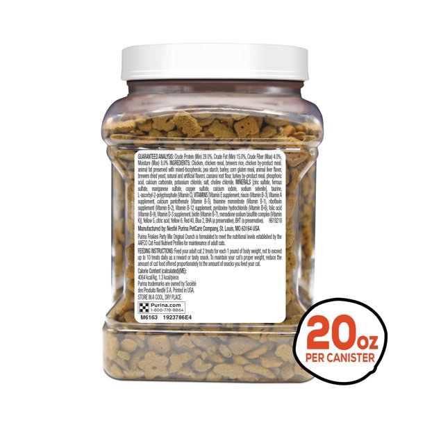 Pet Treats Party Mix Original Crunch 20 oz