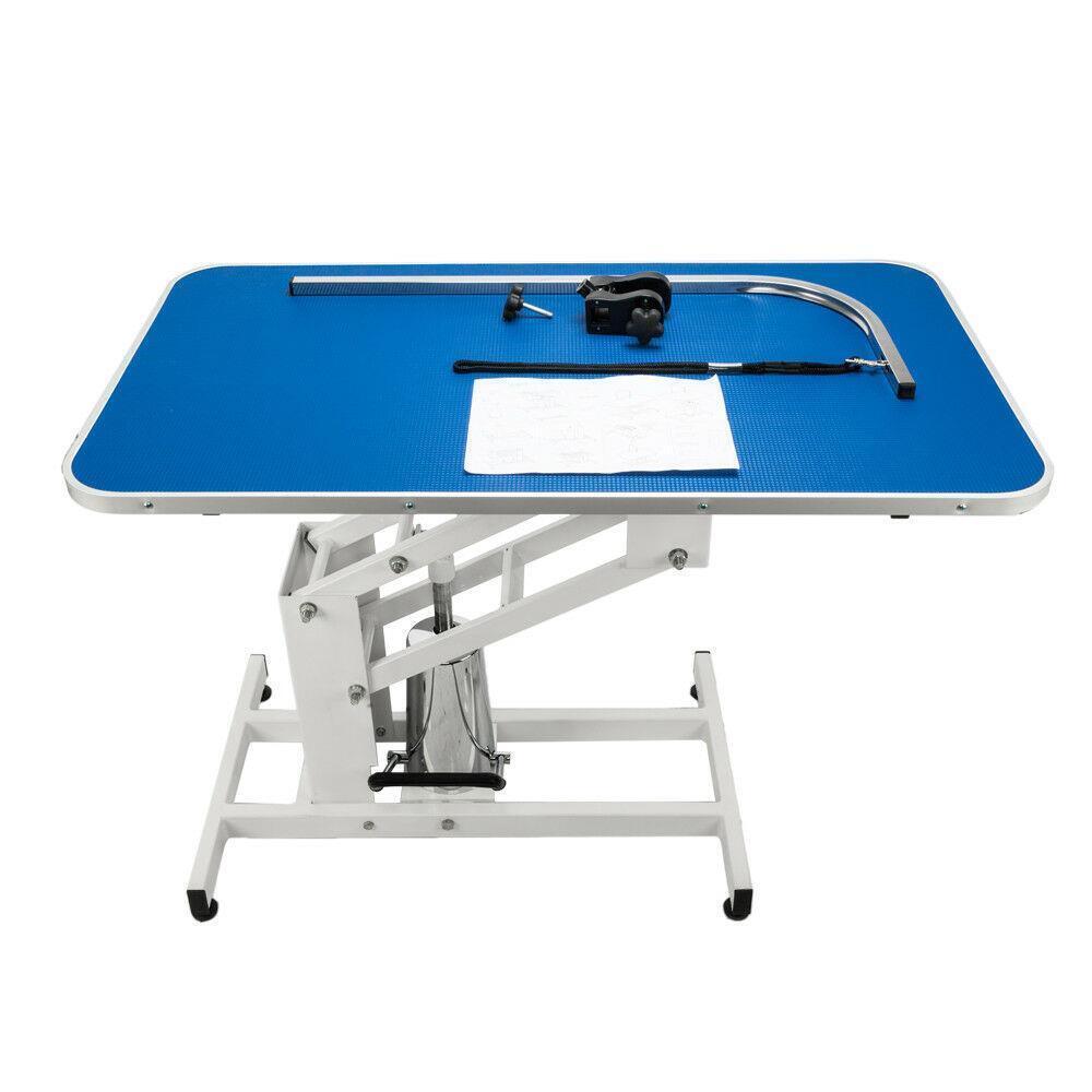 Grooming Large Table with Base in Blue