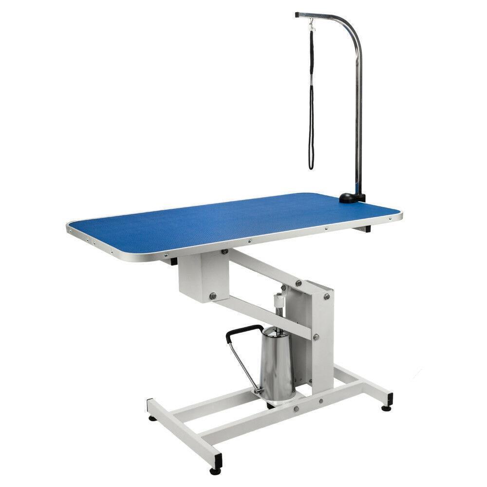 Grooming Large Table with Base in Blue