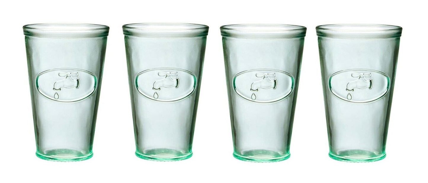 Amici Home Water Tap Hiball Glasses 4 Sets Clear