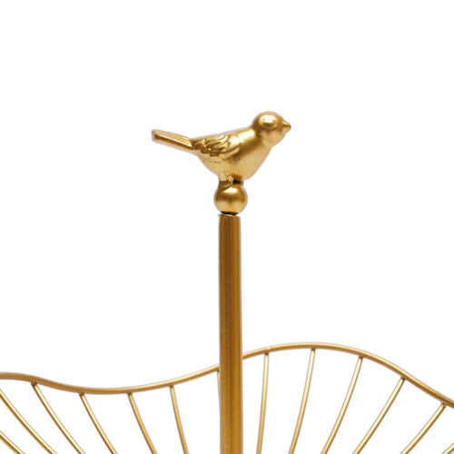Fruit Basket 3 Tier Wire Rack in Gold