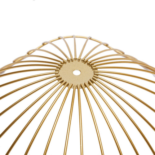 Fruit Basket 3 Tier Wire Rack in Gold
